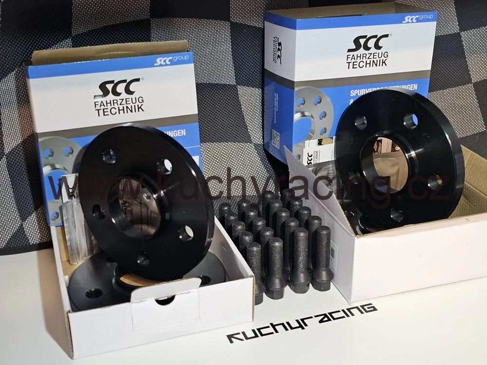 Sada 5x112x66,6 12mm+15mm a šrouby BMW G