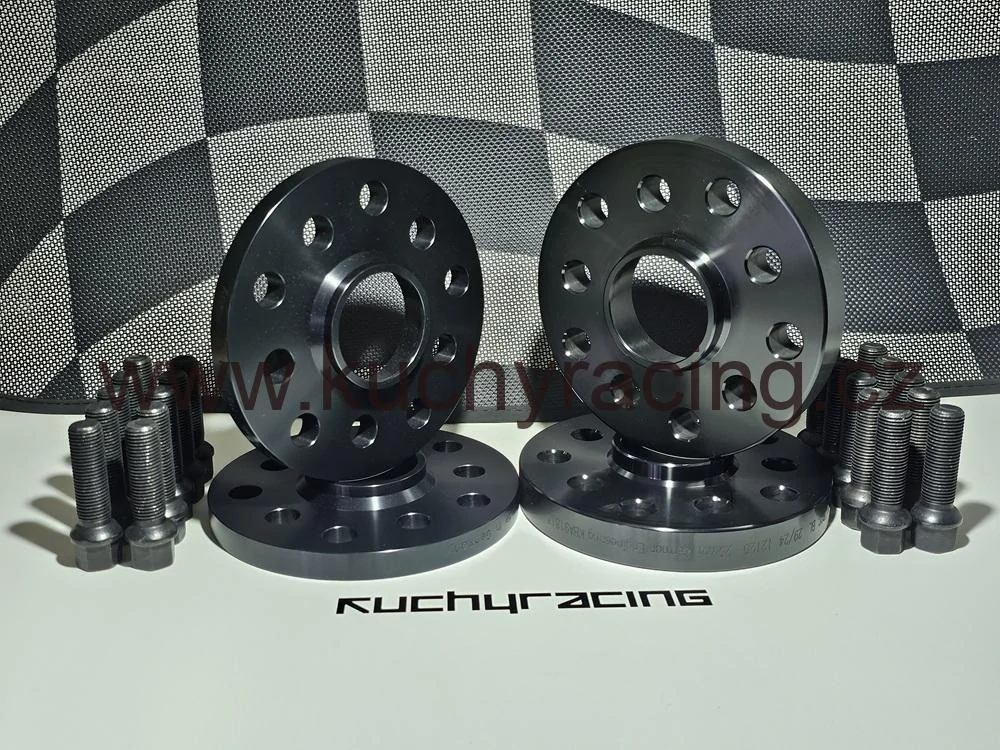 Sada 5x100/112x57,1 15mm+20mm a šrouby VW Škoda Seat Audi